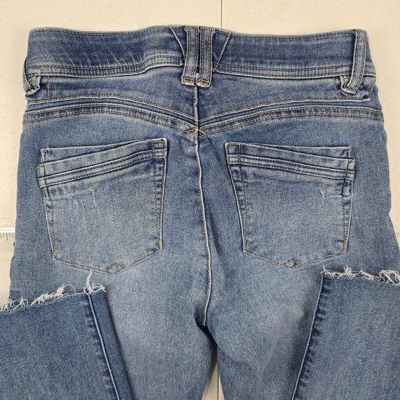 Democracy ab technology‎ size 2 straight denim jeans light 5396 blue - Picture 4 of 14